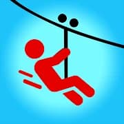 Zipline Valley - Physics Puzzle Game icon