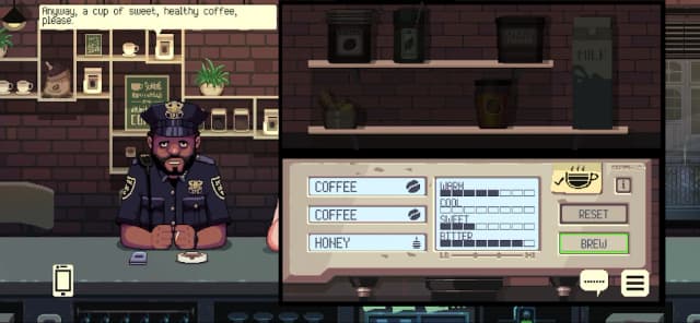 Coffee Talk: Episode 1 APK screenshot 1