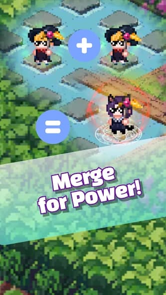HERO 2048 – Merge Defense Game APK screenshot 3