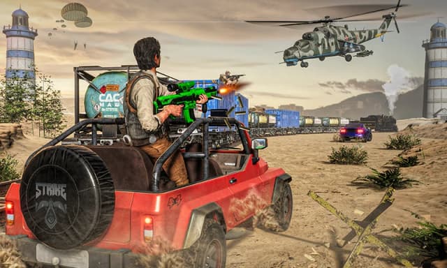 Cover Shoot 3D: Free Commando Game screenshot 4