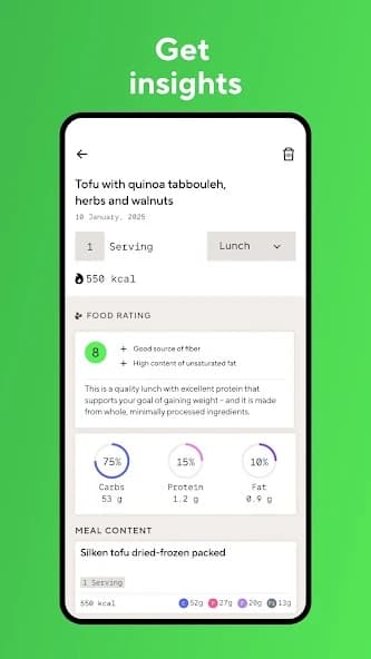 Lifesum: Calorie Tracker APK screenshot 4