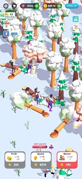 Idle Lumber Mill screenshot 4