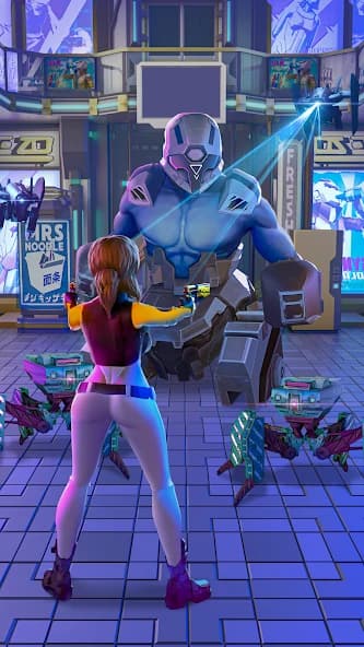 Cyberpunk Hero: Epic Roguelike screenshot 1