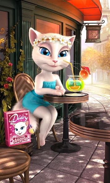 Talking Angela (MOD, Unlimited Money) 2.8.2 screenshot 4