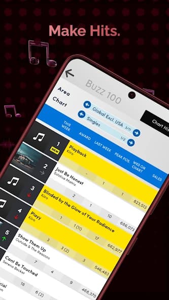 Music Wars Rockstar Rapper Sim APK screenshot 4