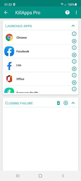 KillApps – Close all apps running APK screenshot 2