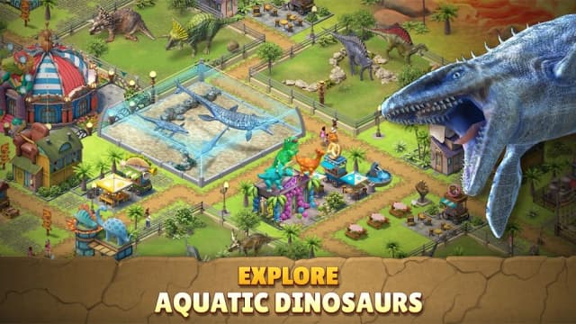 Jurassic Dinosaur: Dino Game APK screenshot 3