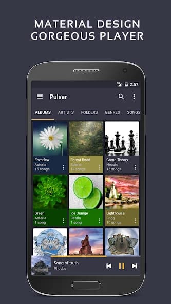 Pulsar Music Player Pro APK screenshot 1