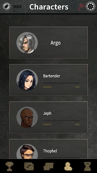 Argo's Choice: Visual novel, noir adventure story screenshot 4