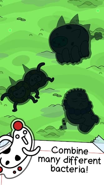 Bacteria Evolution - Merge and Create Germs screenshot 3