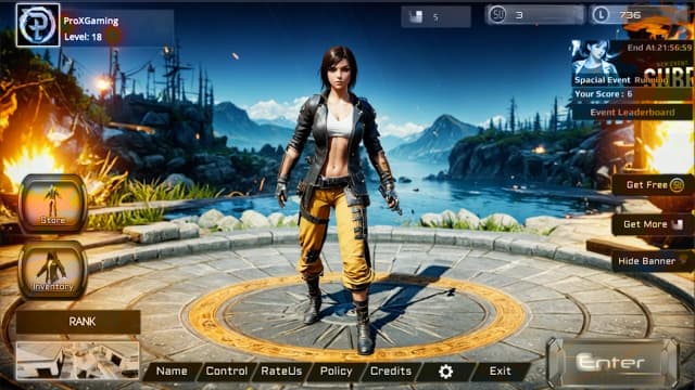 Survival Unknown Battle Royal APK screenshot 1
