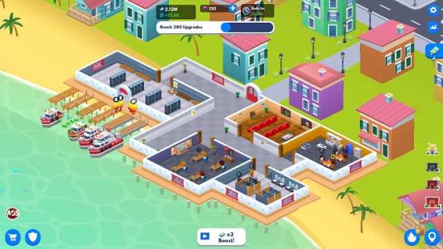 Idle Tycoon Firefighter - Fire Emergency Manager screenshot 5