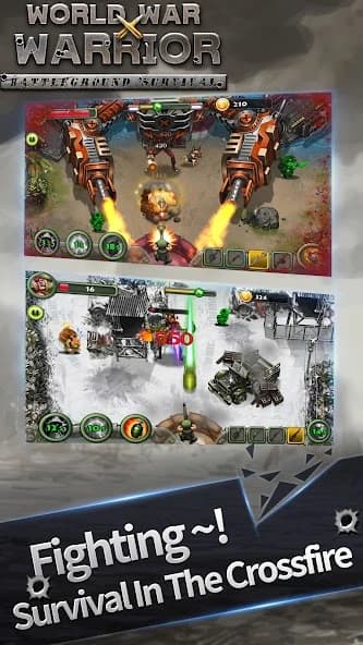 World War Warrior - Battleground Survival screenshot 2