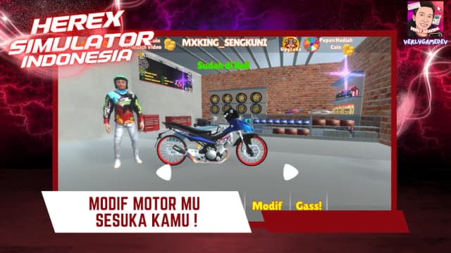 Herex Simulator Indonesia (MOD, Unlimited Coins) 1.0.52 screenshot 1