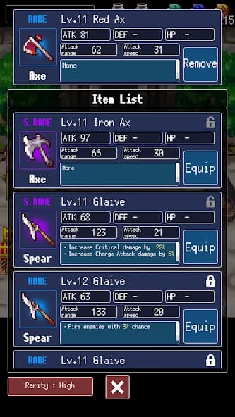 Hack & Slash Hero - Pixel Action RPG screenshot 5