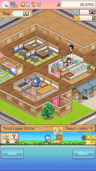 Doraemon Dorayaki Shop Story APK screenshot 4