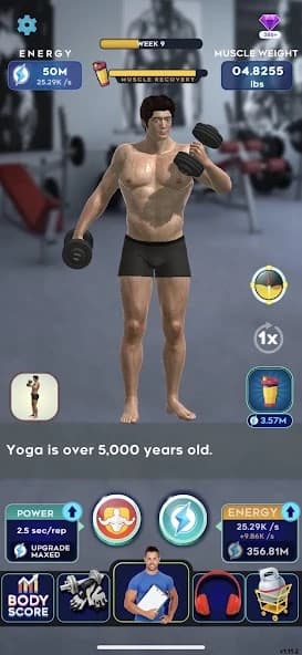 Idle Workout ! screenshot 1
