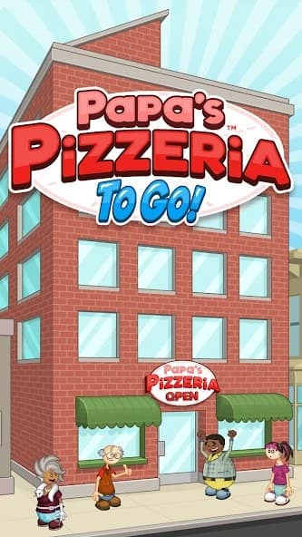 Papa’s Pizzeria To Go! APK screenshot 1