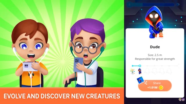 Human Evolution Clicker Game: Rise of Mankind screenshot 1