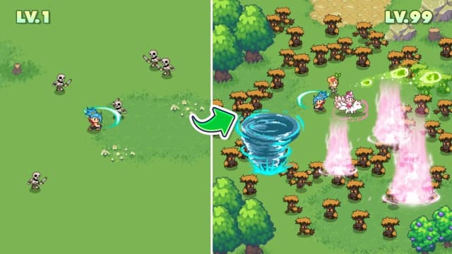 Guardian War: RPG Pixel Games APK screenshot 4