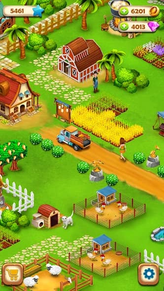 Paradise Hay Farm Island - Offline Game screenshot 3