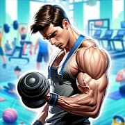 Fitness Gym Simulator Fit 3D APK icon