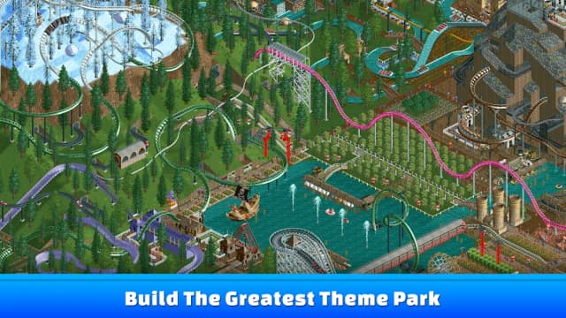 RollerCoaster Tycoon Classic APK screenshot 1