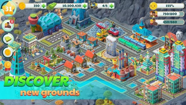 Town City - Village Building Sim Paradise Game screenshot 3
