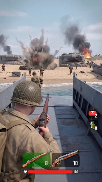 Shoot Out WW2: Gun Shooting APK screenshot 1