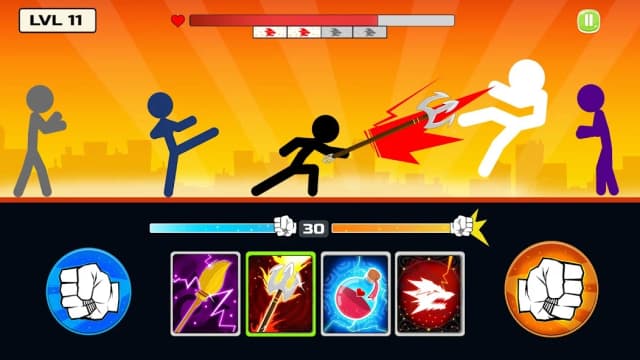 Stickman Fighter: Mega Brawl screenshot 2