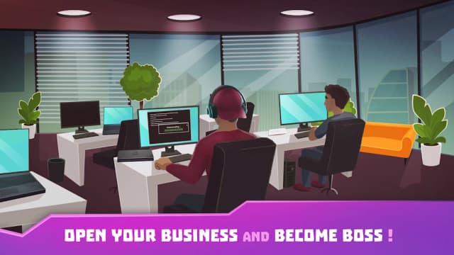 Hacker - tap smartphone tycoon, life simulator screenshot 4