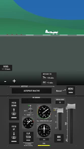 Flight Simulator 2d - realistic sandbox simulation screenshot 1