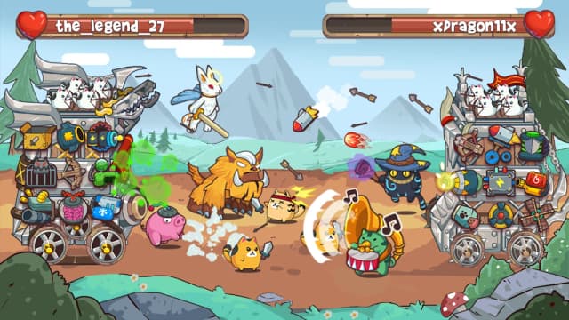 Cat'n'Robot: Idle Defense - Cute Castle TD Game screenshot 3