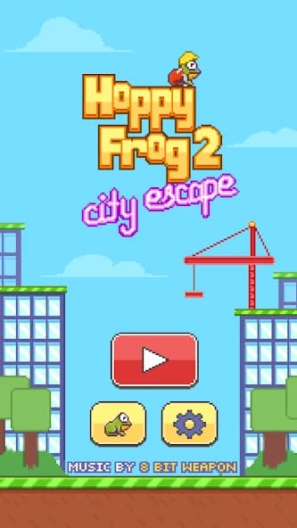 Hoppy Frog 2 - City Escape screenshot 1