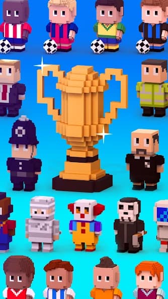 Blocky Soccer (MOD, Unlimited Gift) 1.1.70 screenshot 5