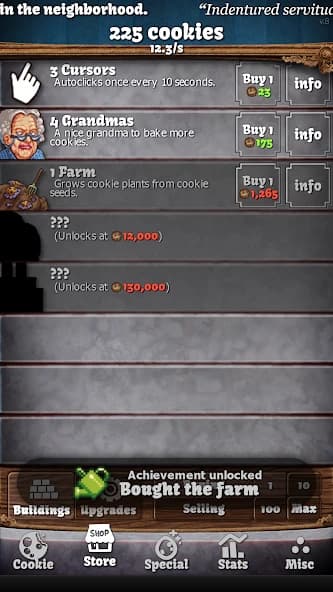 Cookie Clicker (ad-less) APK screenshot 2