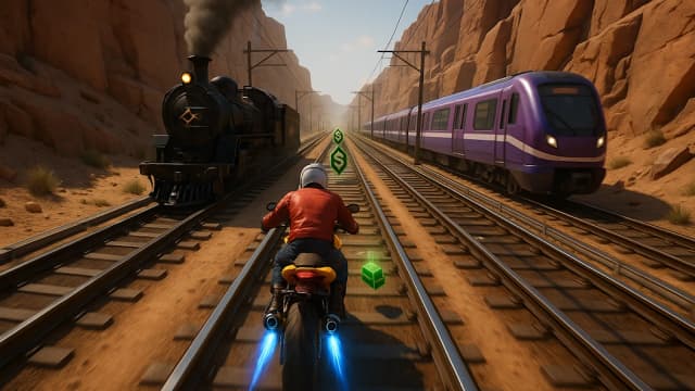 Subway Rider - Train Rush screenshot 5