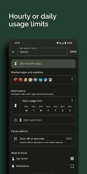 Block Apps - Productivity & Digital Wellbeing screenshot 5