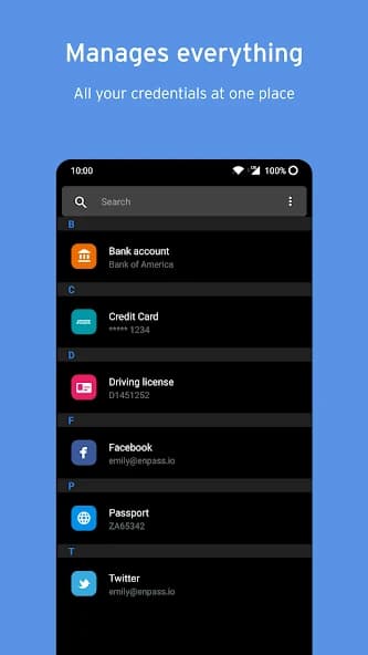 Enpass Password Manager APK screenshot 2