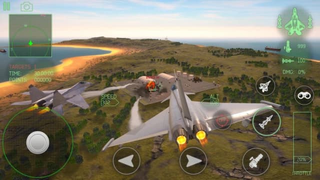 Fighter Jet Combat : Warzone APK screenshot 2