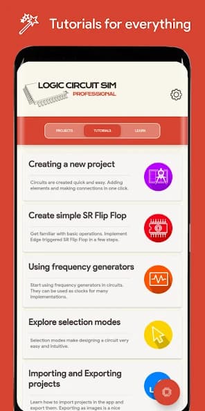Logic Circuit Simulator Pro APK screenshot 4