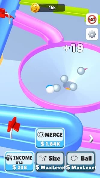 Idle Orbital Marble APK screenshot 3