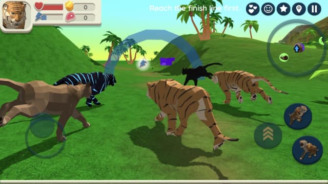 Tiger Simulator 3D screenshot 2