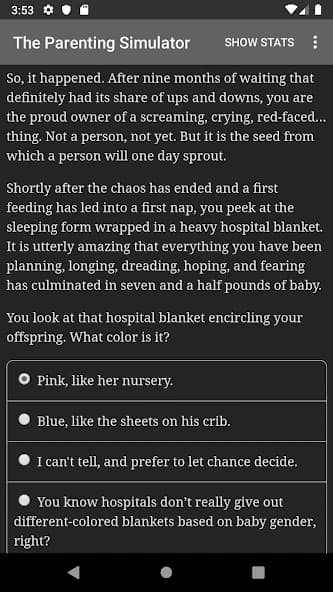 The Parenting Simulator APK screenshot 3