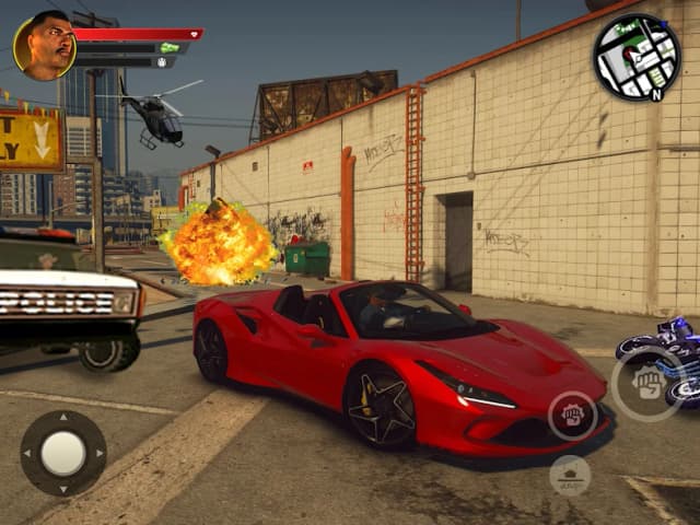 San Andreas Auto Gang Wars: Grand Real Theft Fight screenshot 4
