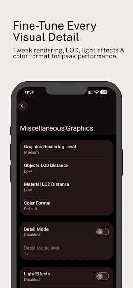 PGT +: Pro GFX & Optimizer APK screenshot 3