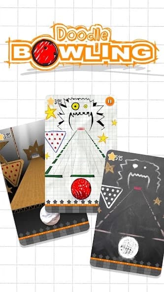 Doodle Bowling (MOD, unlimited money) 1.6 screenshot 1