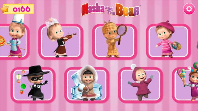 Masha and the Bear. Games & Activities screenshot 1