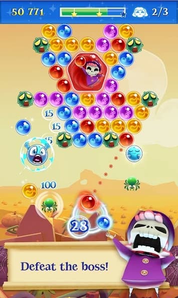 Bubble Witch 2 Saga (MOD, acceleration/lives) 1.54.4 screenshot 2