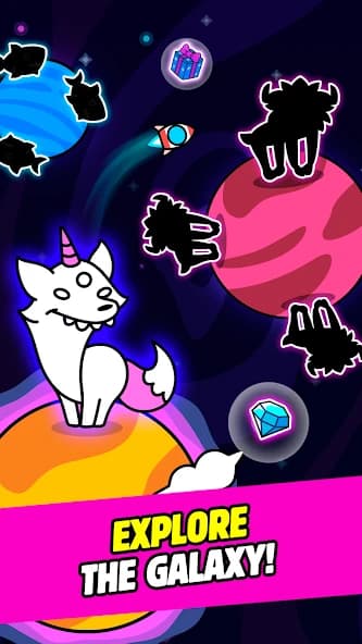 Evolution Galaxy - Mutant Creature Planets Game screenshot 5